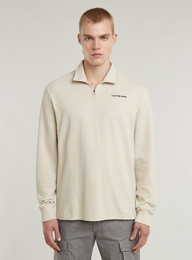 Checquard Tweeter Half Zip